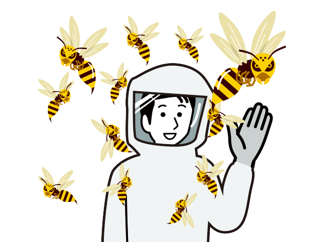 ハチの巣駆除